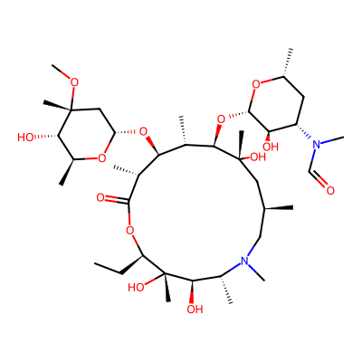 Chemical structure of Azithromycin EP Impurity F