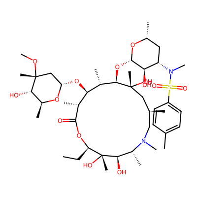 Chemical structure of Azithromycin EP Impurity G