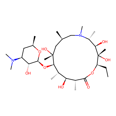 Chemical structure of Azithromycin EP Impurity J