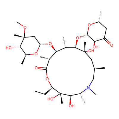 Chemical structure of Azithromycin EP Impurity N