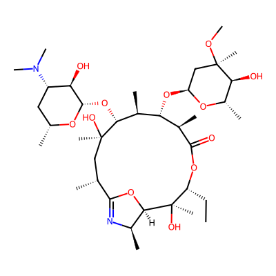 Chemical structure of Azithromycin EP Impurity S