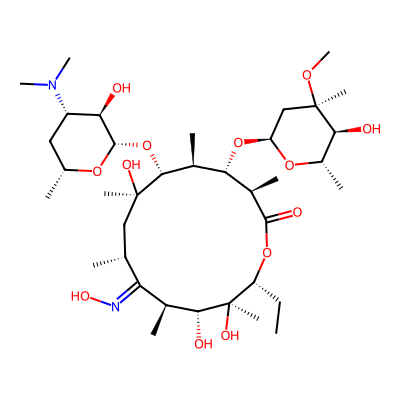 Chemical structure of Clarithromycin EP Impurity J