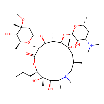 Chemical structure of Azithromycin EP Impurity O