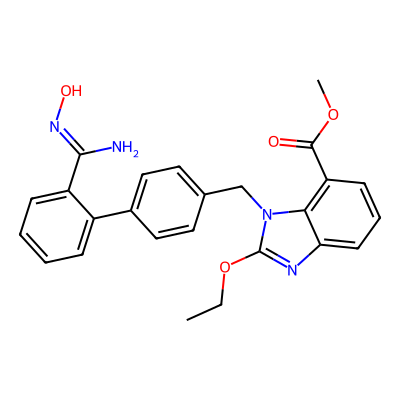 Chemical structure of Azilsartan Impurity 6 S-1
