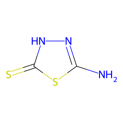 Chemical structure of Acetazolamide EP Impurity G
