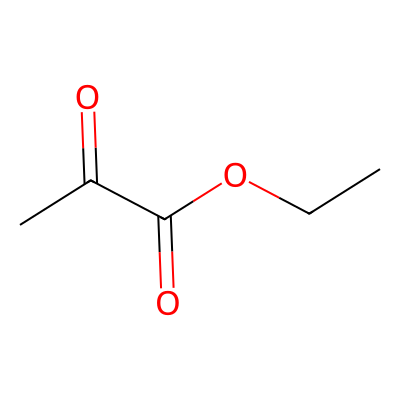 Chemical structure of Ethyl 2-Oxopropanoate