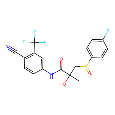 Chemical structure of Bicalutamide EP Impurity E