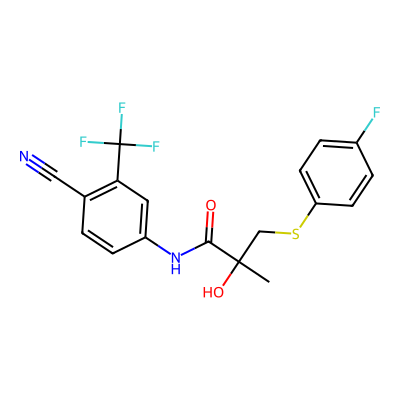 Chemical structure of Bicalutamide EP Impurity J