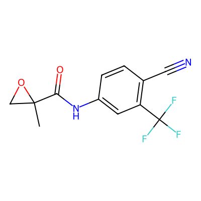 Chemical structure of Bicalutamide Impurity 3