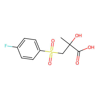 Chemical structure of Bicalutamide EP Impurity M