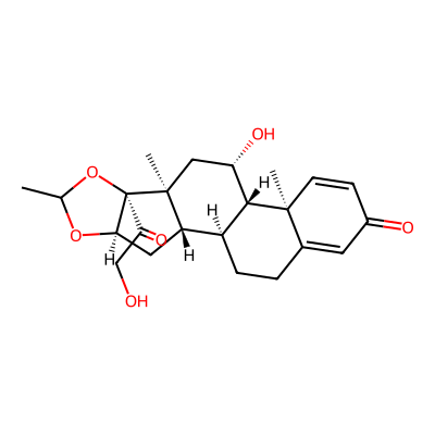 Chemical structure of Budesonide EP Impurity B