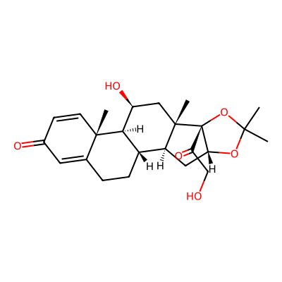 Chemical structure of Budesonide EP Impurity F