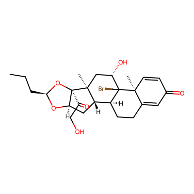 Chemical structure of Budesonide EP Impurity J