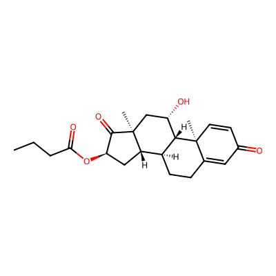 Chemical structure of 17-Keto Budesonide