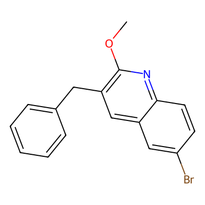 Chemical structure of Bedaquiline Impurity 5