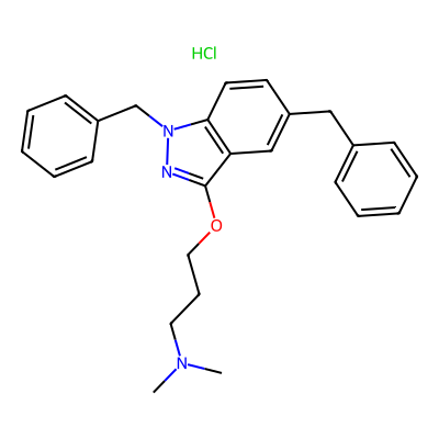 Chemical structure of Benzydamine Impurity B