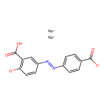 Chemical structure of Balsalazide USP Related Compound A