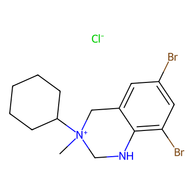 Chemical structure of Bromohexine Impurity E