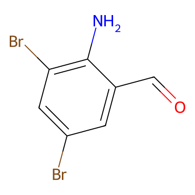 Chemical structure of Bromhexine EP Impurity B