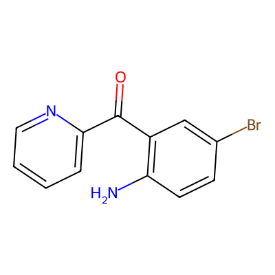 Chemical structure of Bromazepam EP Impurity A