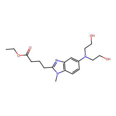 Chemical structure of Bendamustine Impurity-A