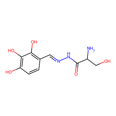 Chemical structure of Benserazide EP Impurity C