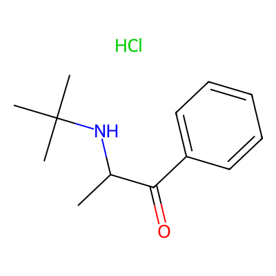Chemical structure of Bupropion EP Impurity D