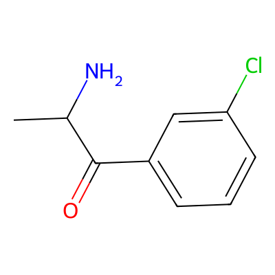 Chemical structure of Bupropion Amine Impurity