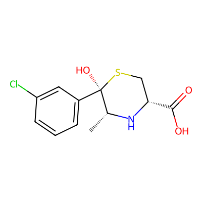Chemical structure of (3S,5R,6R)-Bupropion Impurity