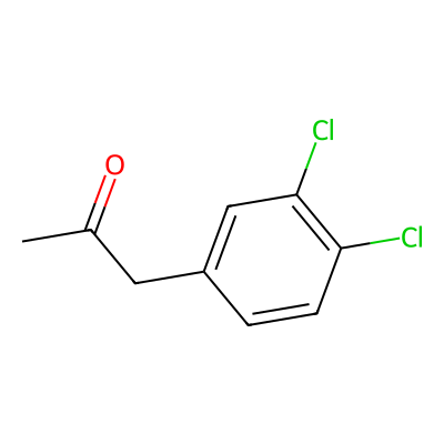 Chemical structure of 3,4 Dichloropropiophenone