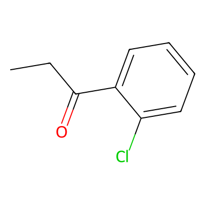 Chemical structure of 2'-Chloropropiophenone
