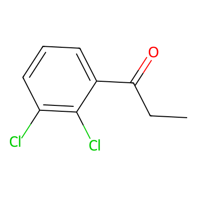 Chemical structure of 2,3 Dichloro Propiophenone