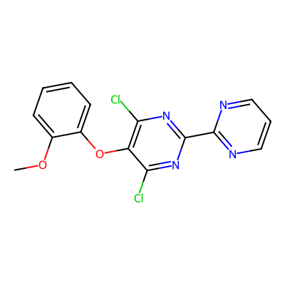 Chemical structure of Bosentan Related Compound D