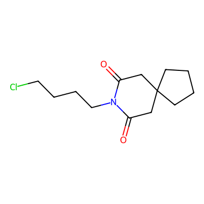 Chemical structure of Buspirone EP Impurity L