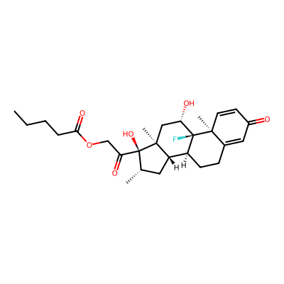 Chemical structure of Betamethasone Valerate Related Compound A
