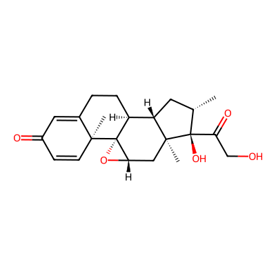 Chemical structure of Betamethasone EP Impurity E