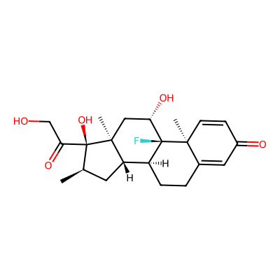 Chemical structure of Betamethasone Impurity A