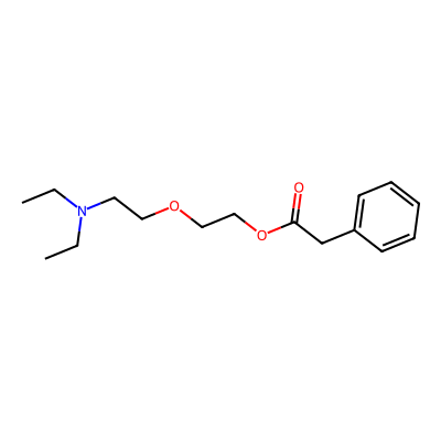 Chemical structure of Butamirate Impurity C
