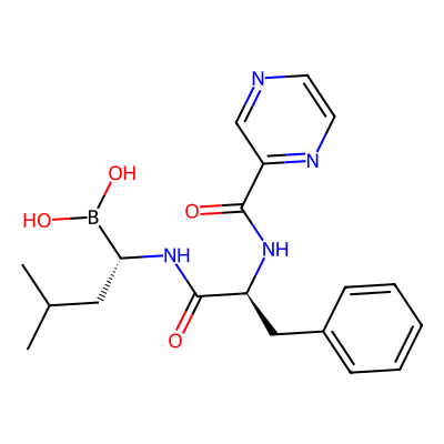 Chemical structure of Bortezomib USP Impurity G
