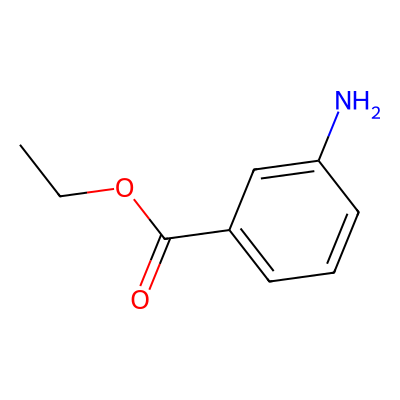 Chemical structure of Benzocaine Impurity C