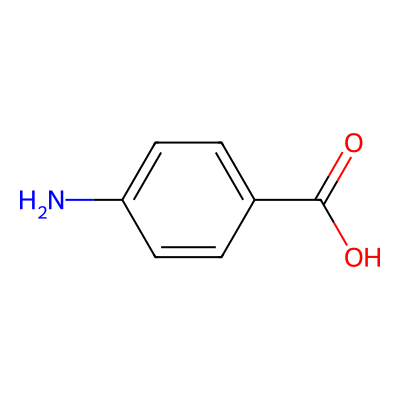 Chemical structure of Benzocaine Impurity G
