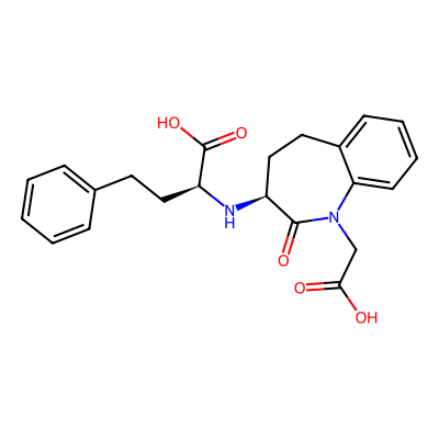 Chemical structure of Benazepril impurity C