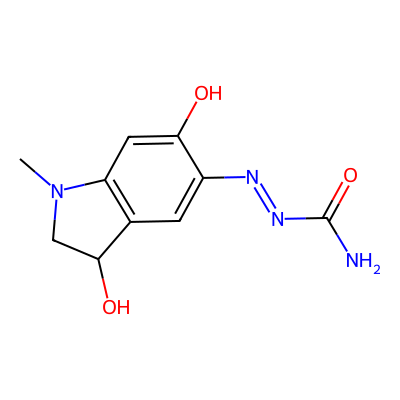 Chemical structure of Carbazochrome