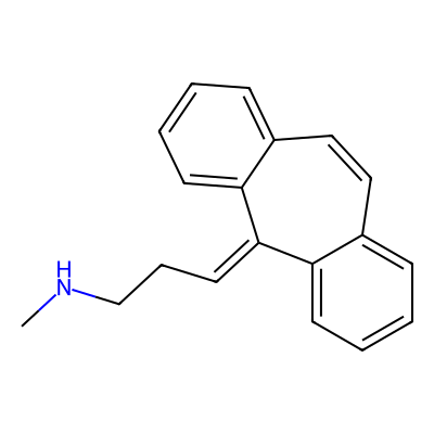 Chemical structure of Ciclobenzaprina Composto Relacionado B