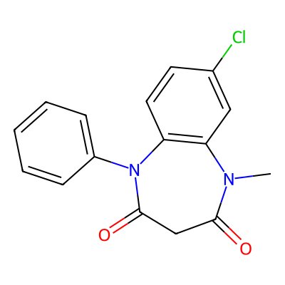 Chemical structure of Clobazam EP Impurity G