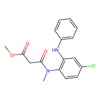 Chemical structure of Clobazam EP Impurity F