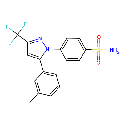 Chemical structure of Celecoxib EP Impurity A