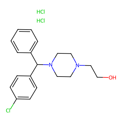 Chemical structure of Cetirizine EP Impurity I