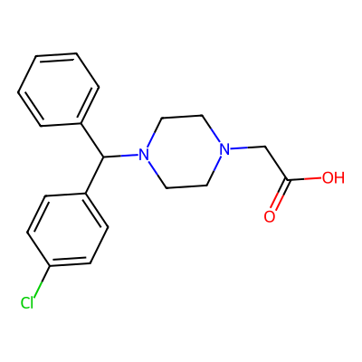 Chemical structure of Cetirizine EP Impurity B