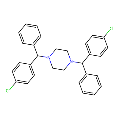 Chemical structure of Cetirizine EP Impurity D
